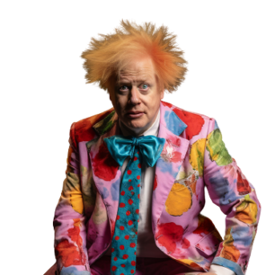 Bild: Clown Boris Johnson