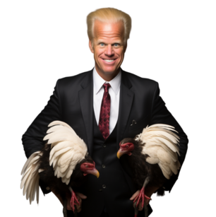 Bild: Ronald Biden mit Truthähne