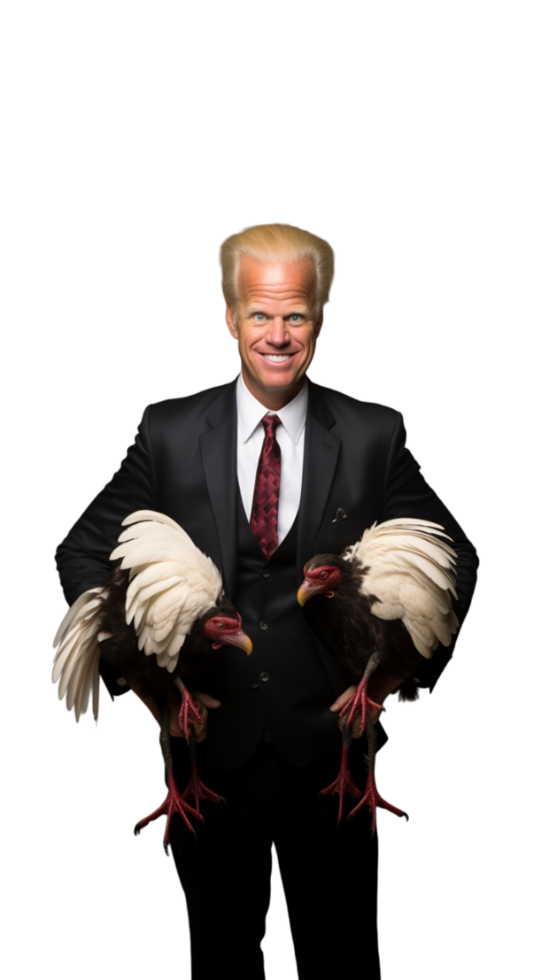 Bild: Ronald Biden mit Truthähne