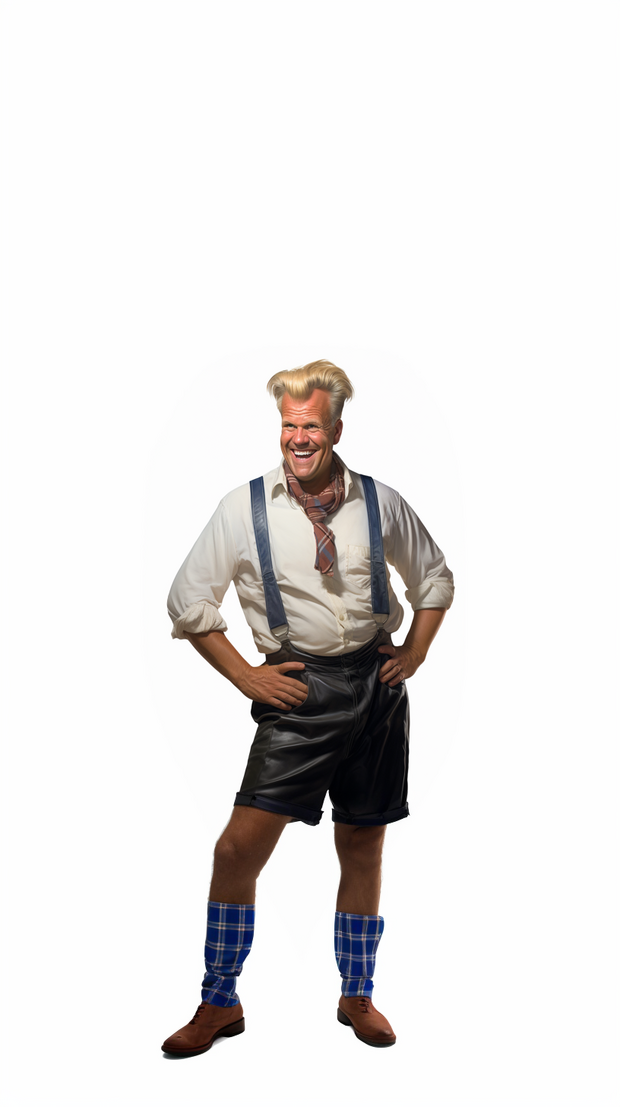 Bild: Ronald Tramp in Lederhose