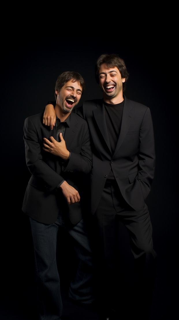 Bild: Larry Page und Sergey Brin