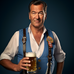 Bild: Markus Söder mit Bier