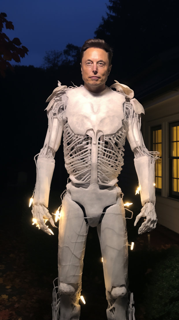 Bild: Elon Musk Halloween