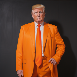 Bild: Donald Trump der Orangene