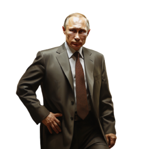 Bild: Wladimir Putin Gangart