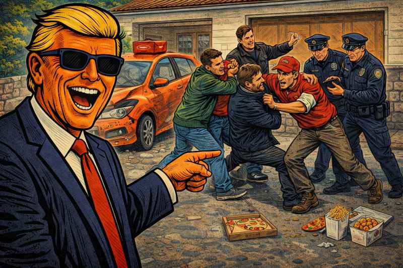 Grafik: Kaltes Essen, heiße Fäuste