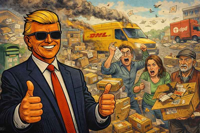 Grafik: Wenn dein Paket ein Eigenleben führt