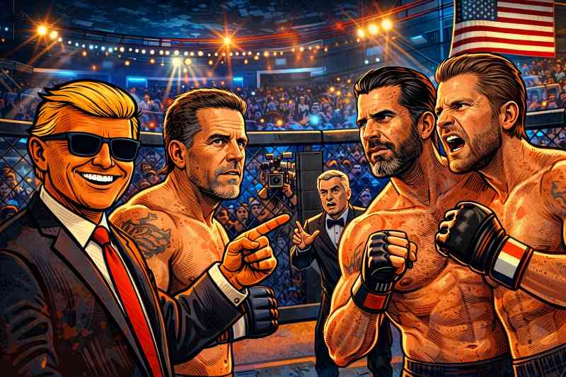 Grafik: Wenn Präsidentensöhne plötzlich kämpfen wollen