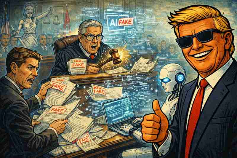 Grafik: Law & Order: KI Edition – Jetzt mit erfundenen Urteilen