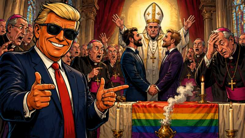 Grafik: Der große Segnungs-Gipfel – oder wie „tutti, tutti, tutti“ plötzlich sehr selektiv wurde