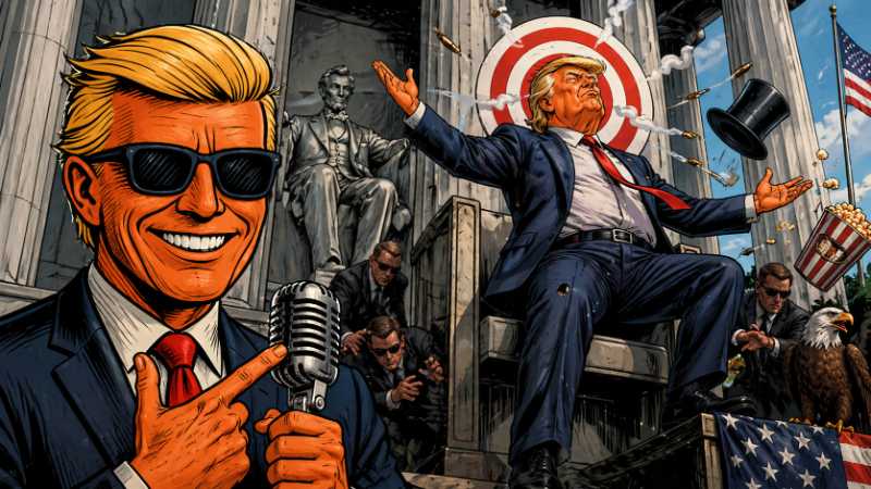 Grafik: Trump vergleicht sich mit Lincoln