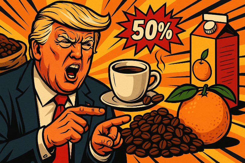 Grafik: Kaffeesteuer