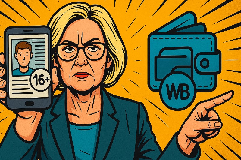 Grafik: Social Media Verbot unter 16
