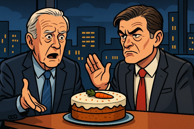 Grafik: Essen Sie keinen Karottenkuchen