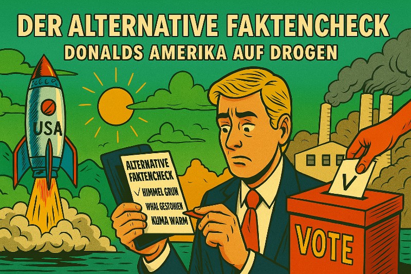 Grafik: Donalds Amerika auf Drogen