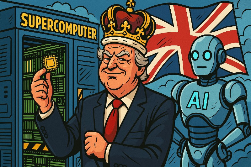 Grafik: Britische Kronjuwel namens Supercomputerpolitik