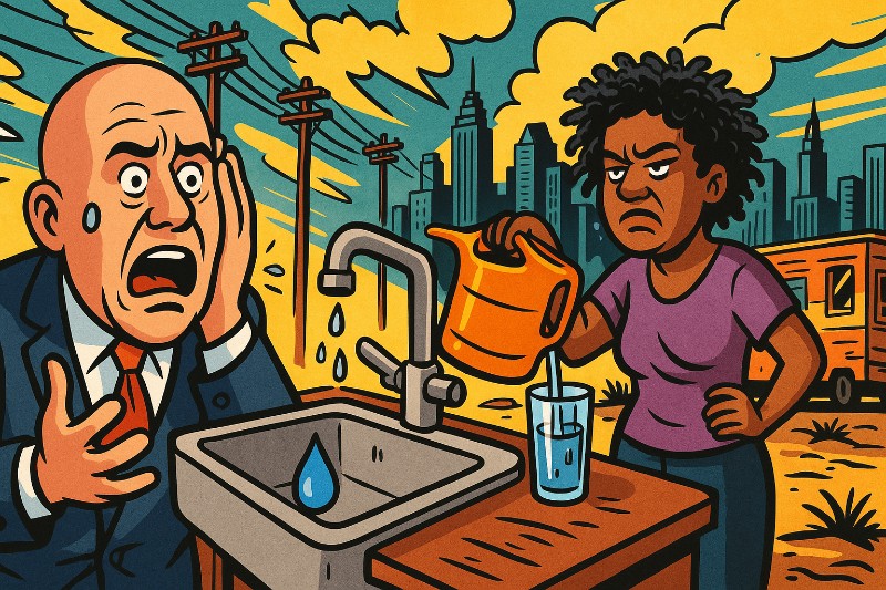 Grafik: Mobile Homes: Die Wassertombola des 21. Jahrhunderts