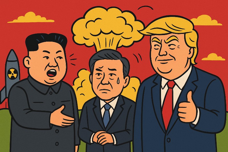 Grafik: Raketen-Karaoke und der südkoreanische Liebesbrief