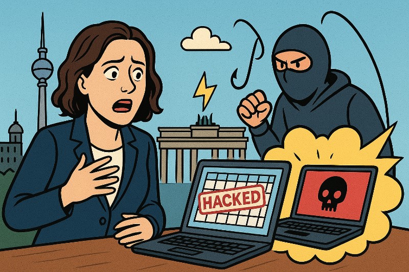 Grafik: Berlins Cyberabwehr im Stecker-zieh-Modus.