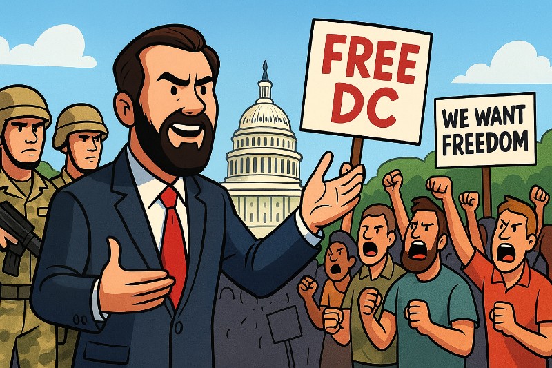 Grafik: Make Washington Free Again