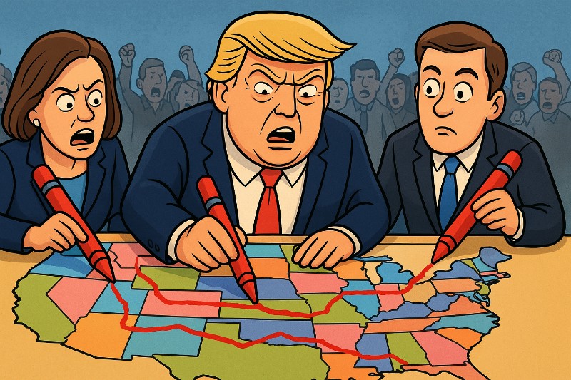 Grafik: Make Lines Great Again