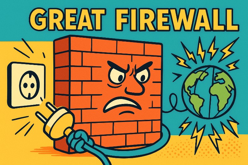 Grafik: Great Firewall
