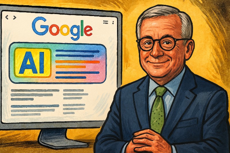 Grafik: Ein Minister im Kampf gegen den Algorithmus