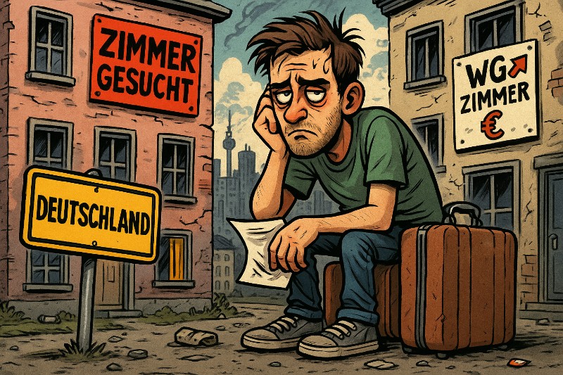 Grafik: Mission: Unmöglich – Ein Zimmer in Düsseldorf