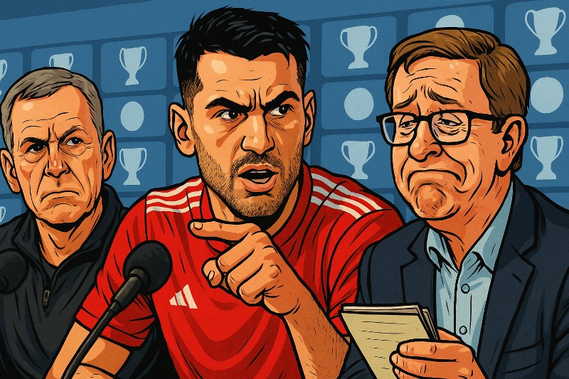Grafik: Der Reporter, der zu viel fragte