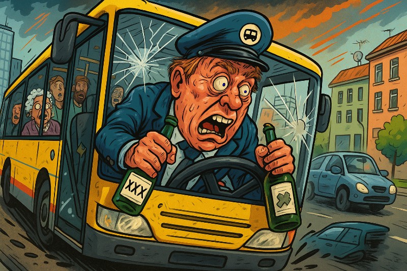 Grafik: Die Fahrt des Schreckens (oder der Unterhaltung)