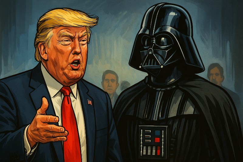 Grafik: Wenn der Haushalt zur Todesstern-Buchhaltung wird