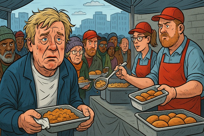 Grafik: Die Stars der Nation – jetzt in der Essensschlange