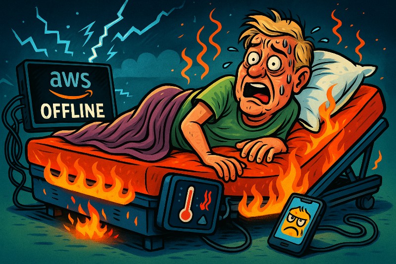 Grafik: Wenn die Cloud den Schlaf raubt