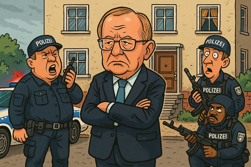 Grafik: Olaf Scholz – der Phantomkanzler von Altona