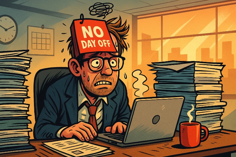 Grafik: No Day Off