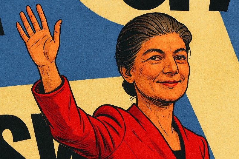 Grafik: Die Gründerin, die sich selbst rausredet