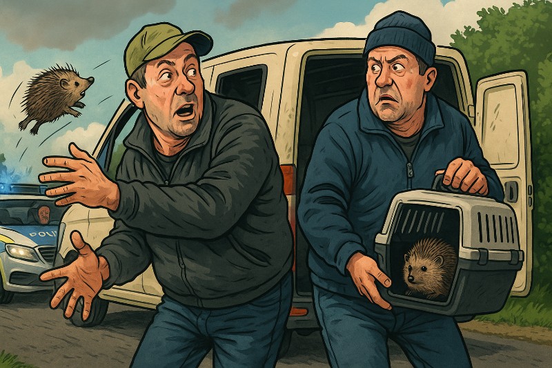 Grafik: Die unglaubliche Igel-Operation von Cuxhaven