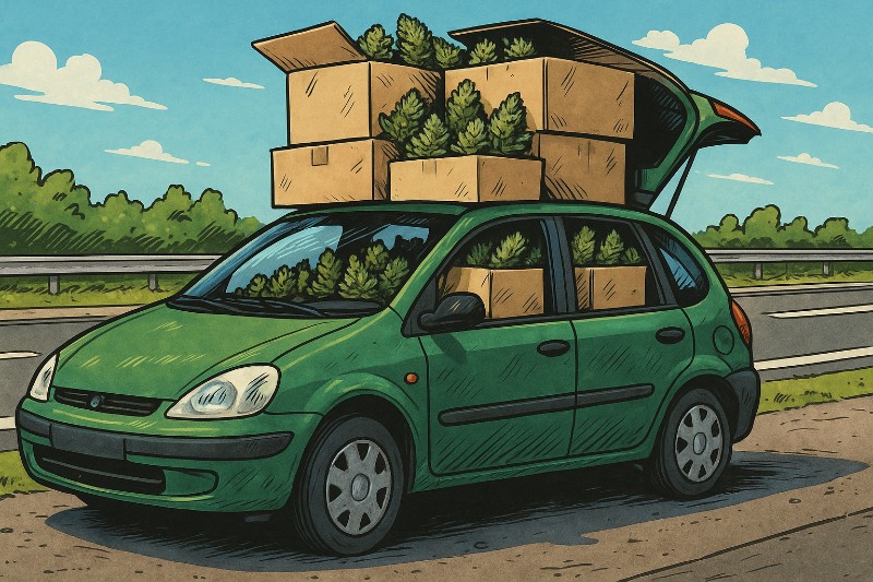 Grafik: Wenn der Gepäckraum plötzlich nach Amsterdam ruft