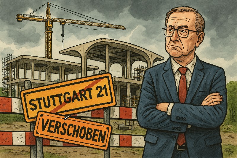 Grafik: Stuttgart 21 – Der Bahnhof, der schneller altert als gebaut wird