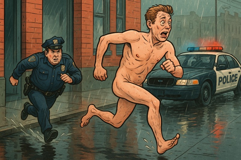 Grafik: „Freedom is not free“ – aber offenbar kostenlos ohne Kleidung