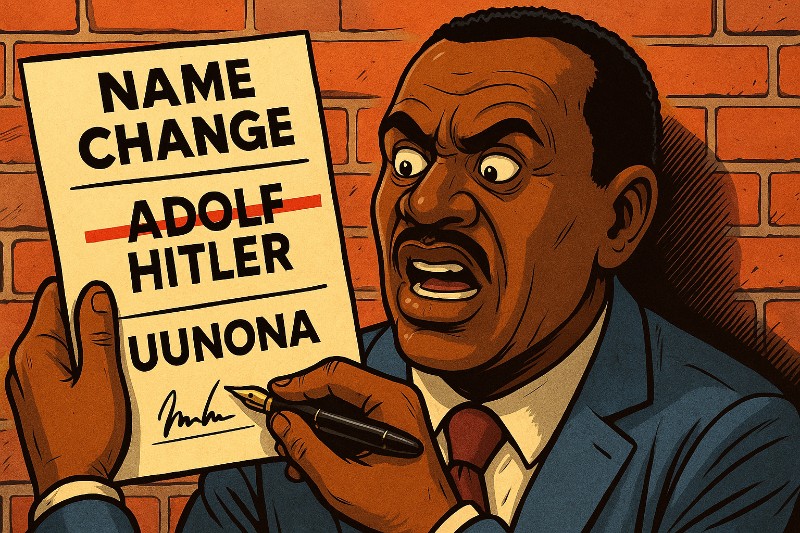 Grafik: Adolf Hitler Uunona