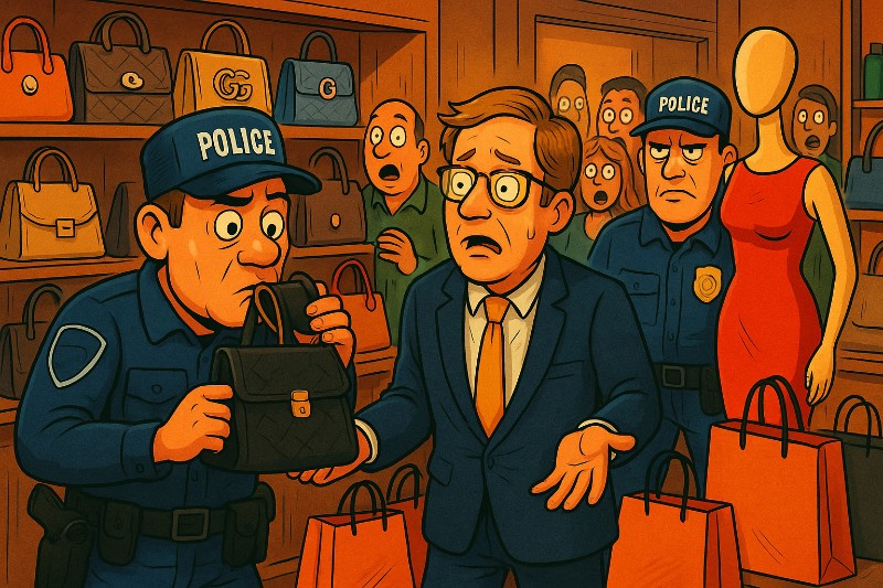 Grafik: Italiens Luxuswelt wackelt wie ein billiger Fake-Gucci-Gürtel