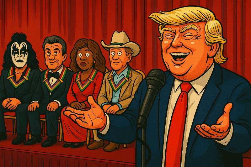 Grafik: Donald J. Trump Gala of Tremendous Talent