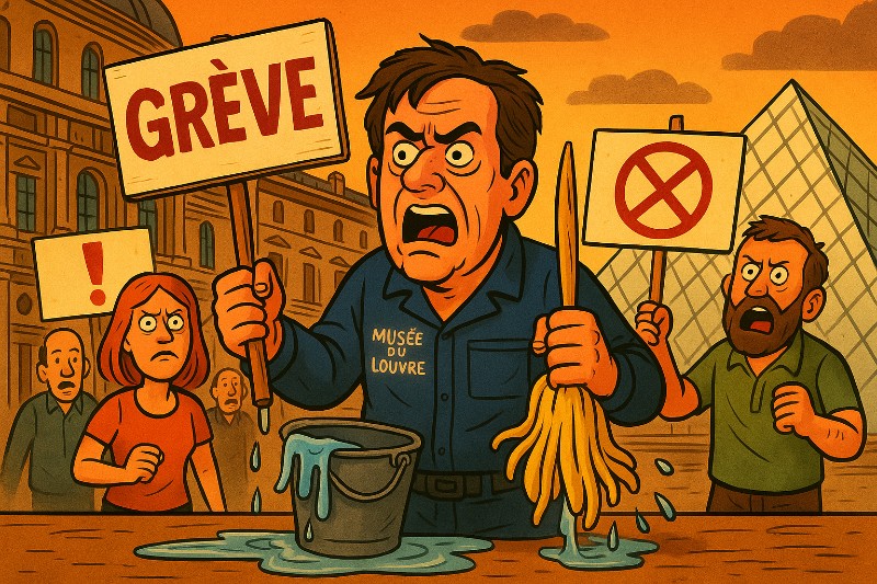 Grafik: Arbeitsbedingungen wie in einem schlecht geführten Escape Room