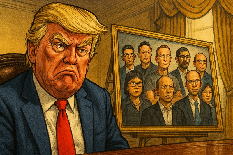 Grafik: Donald Trump ist NICHT Person des Jahres geworden.