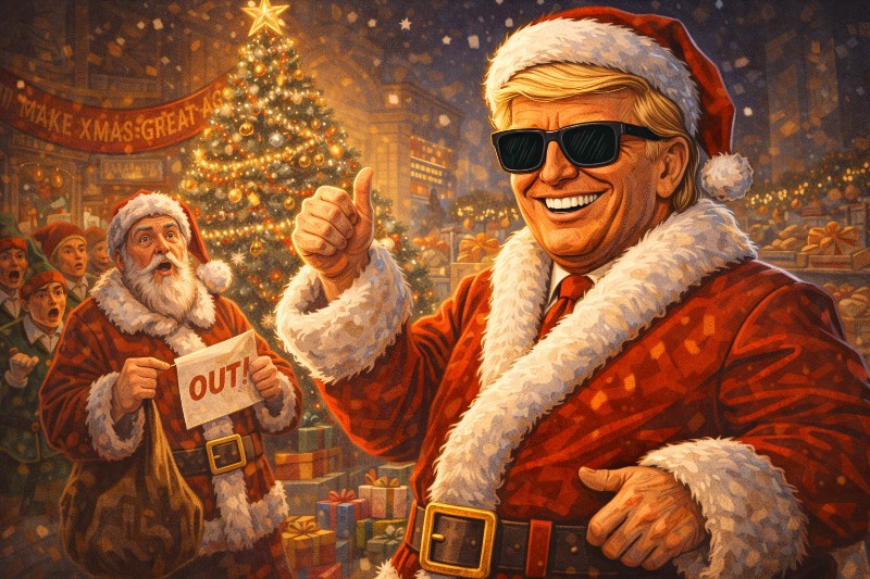 Grafik: Ich übernehme Weihnachten.