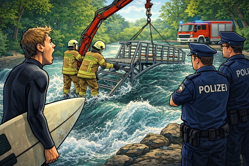 Grafik: Feuerwehr gegen Neopren – der Showdown