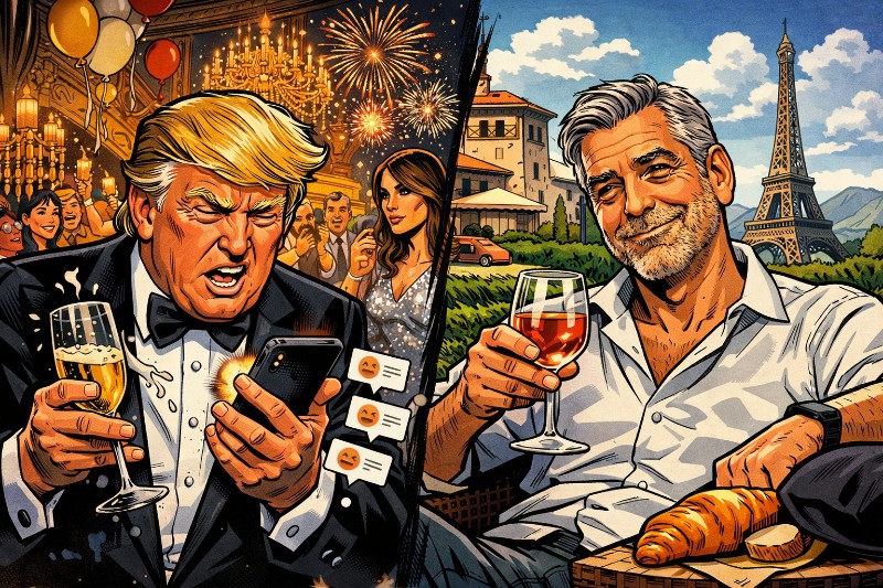 Grafik: Silvester in Mar-a-Lago