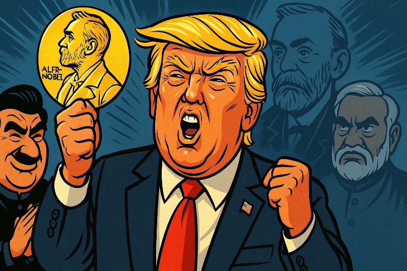 Grafik: Trump Friedensnobelpreis