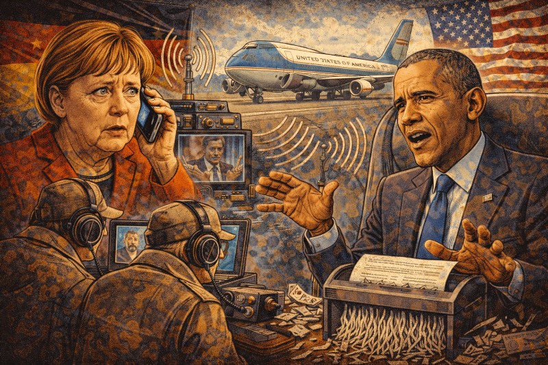 Grafik: Wie Deutschland heimlich zurücklauschte und Obama in der Luft abhörte